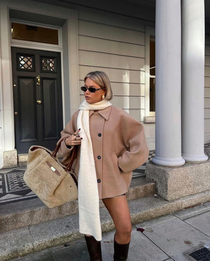 Jazzy | Oversized Wollen Coat
